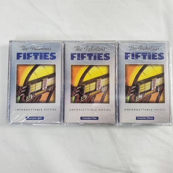 The Fabulous Fifties Cassette Lot (3 Tape Set) – Unforgettable Fifties - Picture 1 of 5